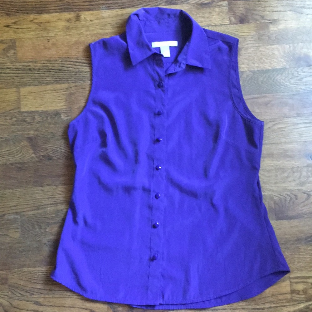 Banana Republic. Purple tank